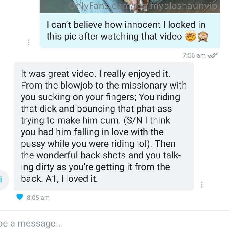 A real review of my new sex tape 🤗 check your DM or write me..