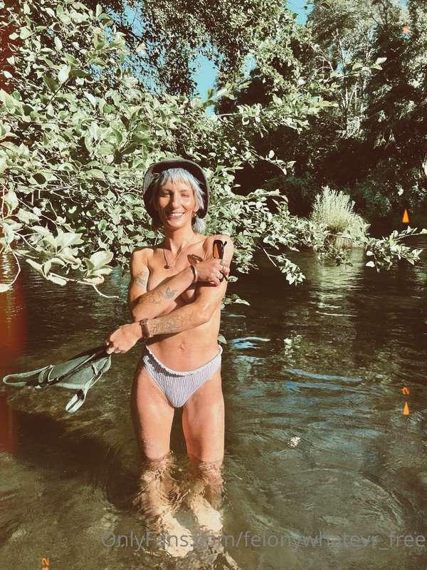 Danced around naked in the woods today, what did ya’ll do? S..