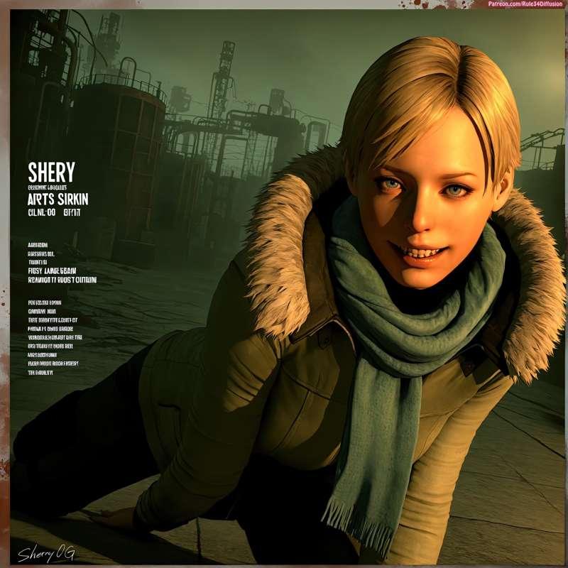 Sherry Birkin of Resident Evil Sexy Poses [Gen 2.5]