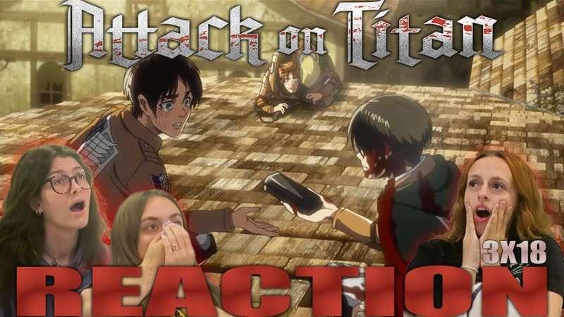 Attack on Titan (SUB) - 3x18 Midnight Sun - Reaction