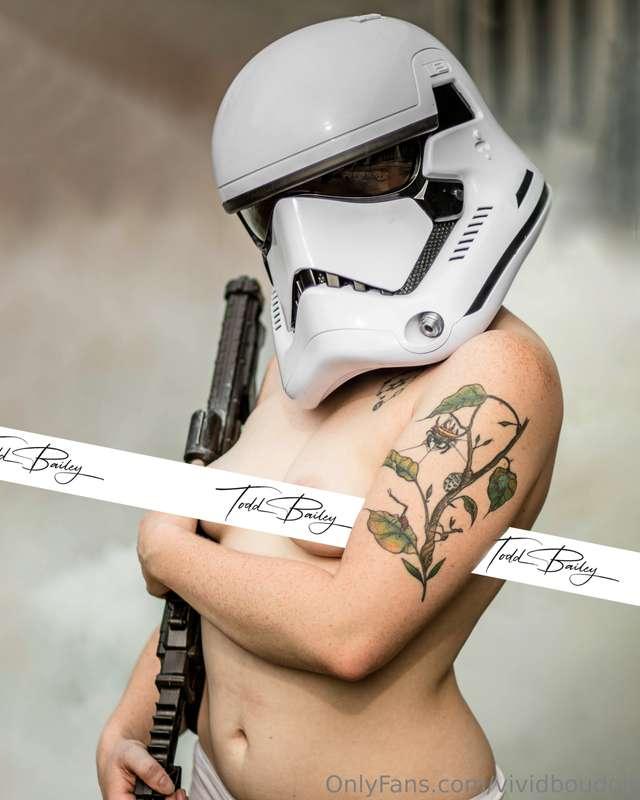 Would anyone be interested in stormtrooper pics to celebrate..