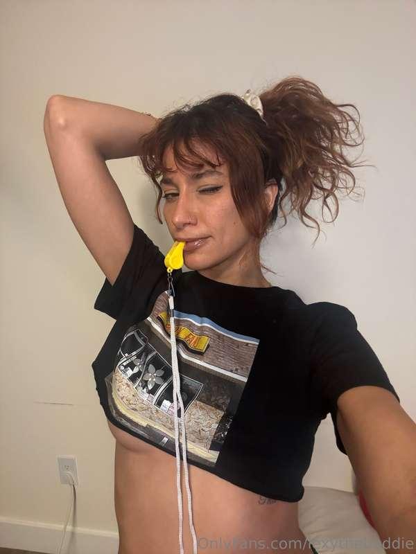 Blow on my whistle b*tch 😘