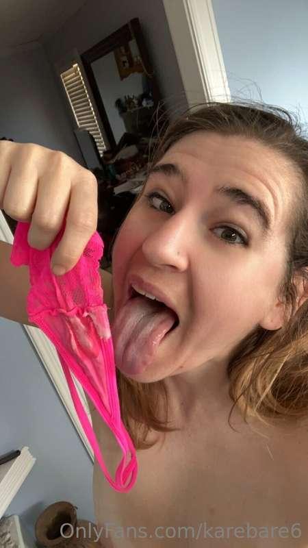 Having cum panties for breakfast 🍳 ☀️🔥