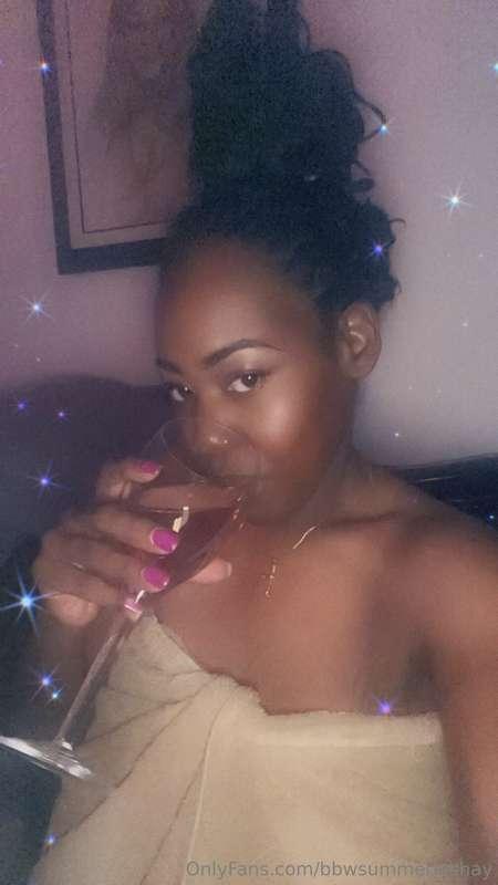 Good morning about Friday night.. Just needed a small glass ..