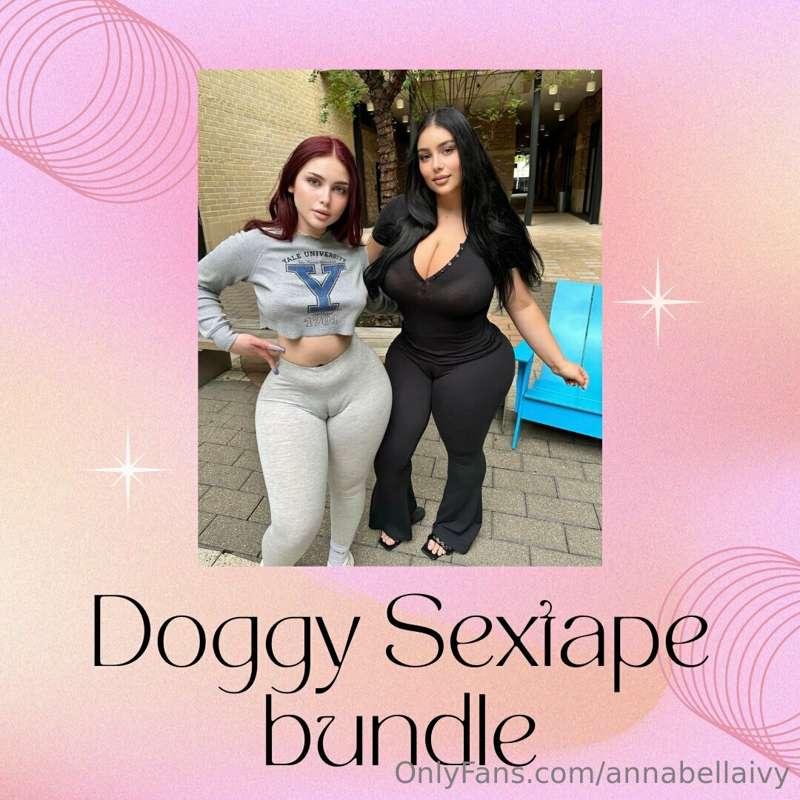 🐶 DOGGY SEXTAPE BUNDLE 🐶 2 of my hottest 3sum sextapes for t..