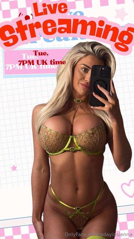 I'm going LIVE again today because I love spoiling a lot of ..