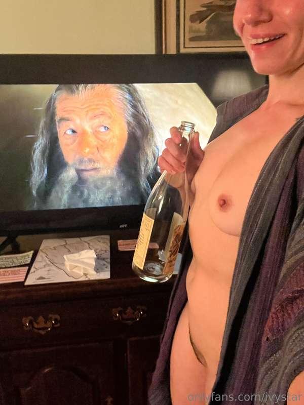 Finished the cider last night while watching the hobbitNo re..