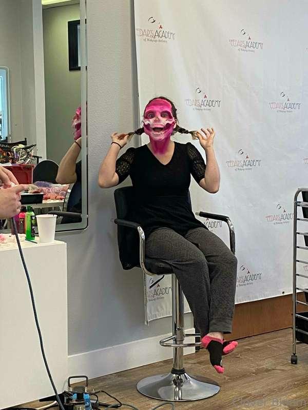 Some spooky prosthetic fun today!!