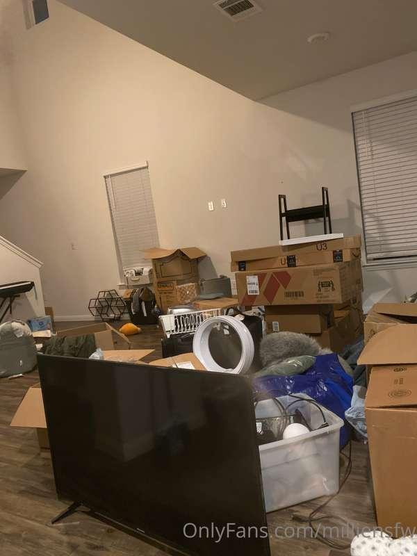i will get naked for you soon. i just moved!