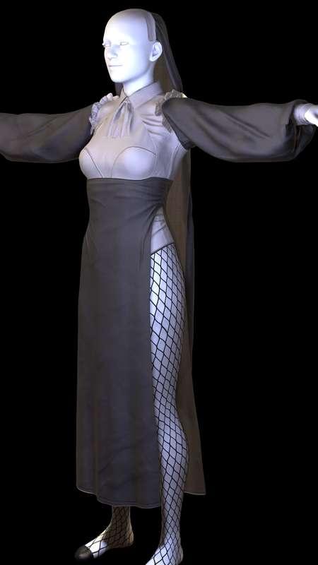 Clothing-Cosplay Costume Dress
