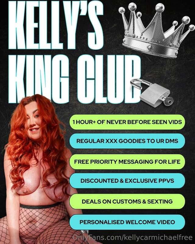 KELLY'S KING CLUB 👑 unlock for lifetime access! 🤯if you want..