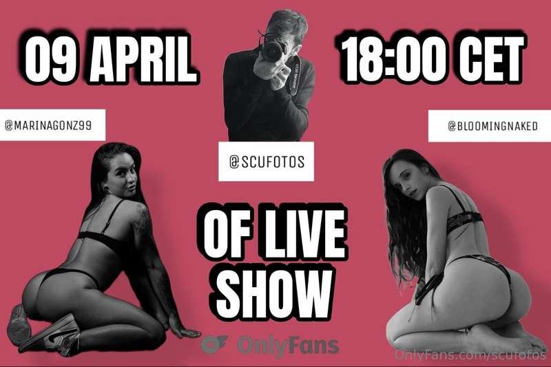 Esta tarde DIRECTO en Onlyfans!! 6p.m. España
Today LIVE in ..