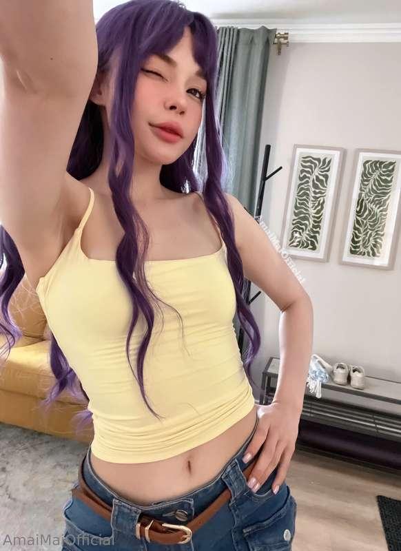 💛 Misato Katsuragi for May 💛strip to nude video - dm me “str..