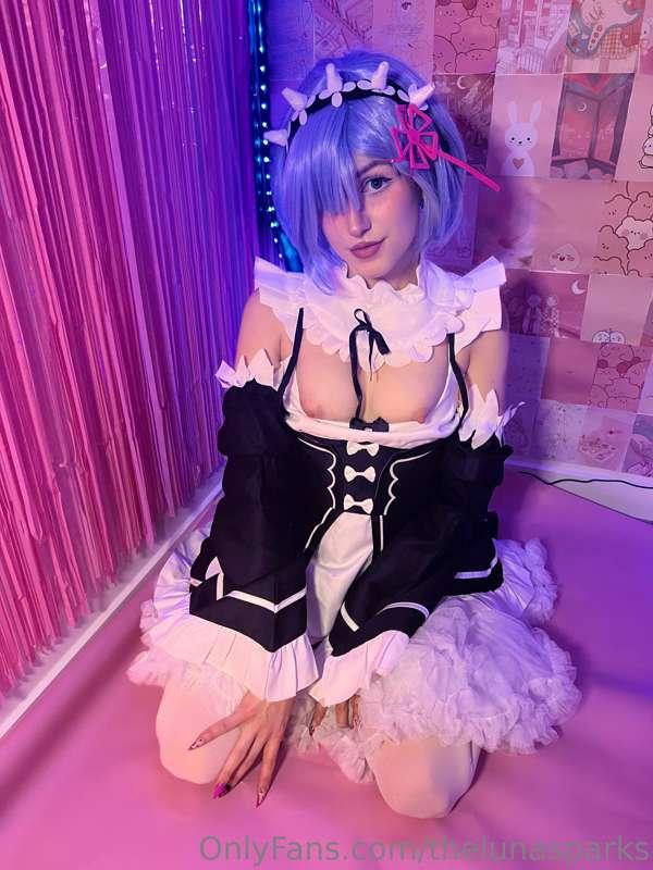 Sorry...Rem has been a bit cheeky lately 💦