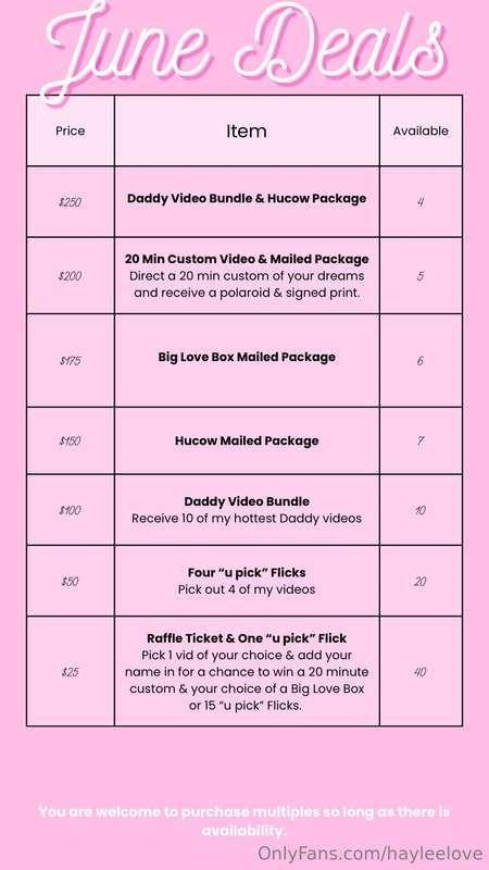 June Deals ❤️ 