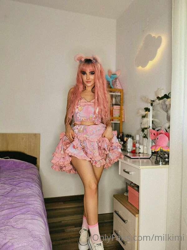 Do you like my new dress? I made it myself last week thanks ..