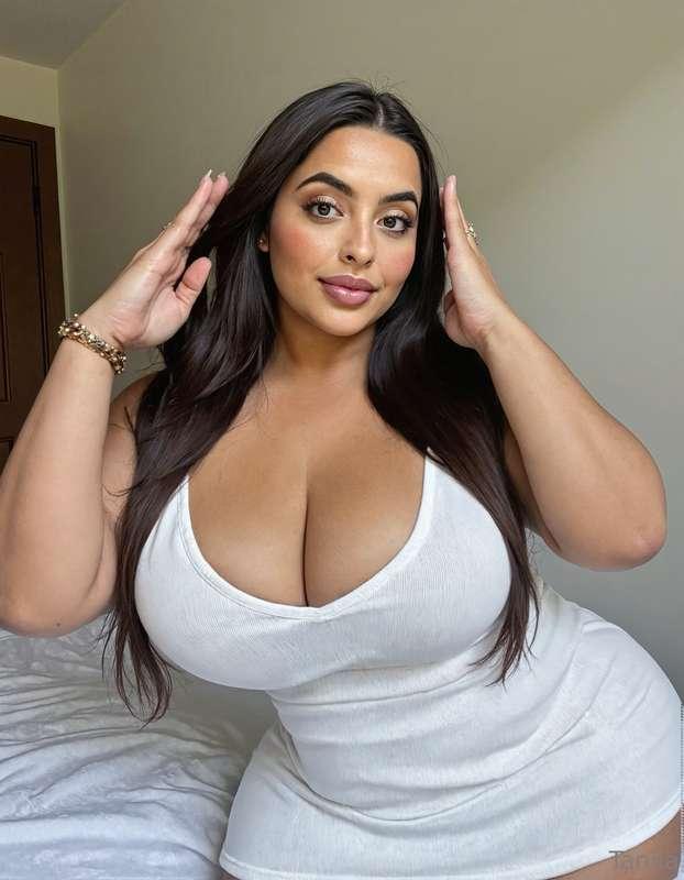 Who wants more wet white t shirt content? 👀🤤