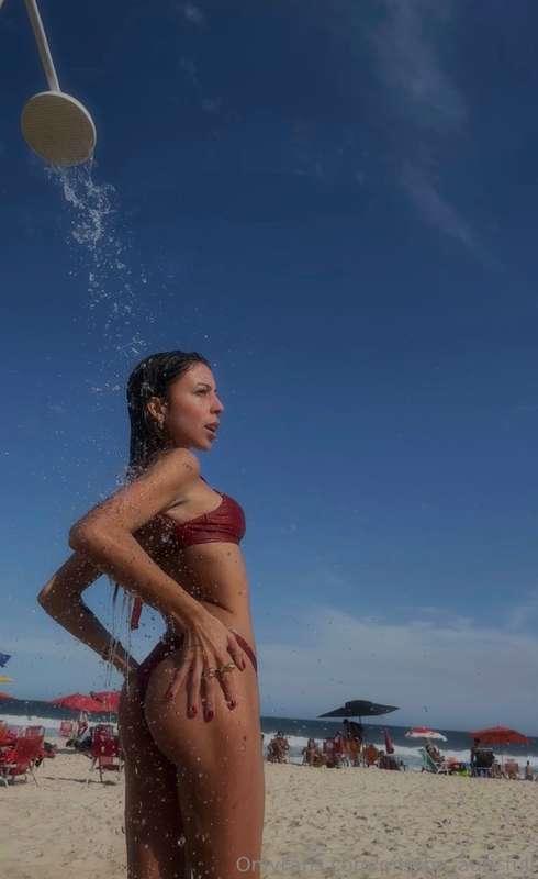 On the beach baby, ask me what you want to see, at your serv..