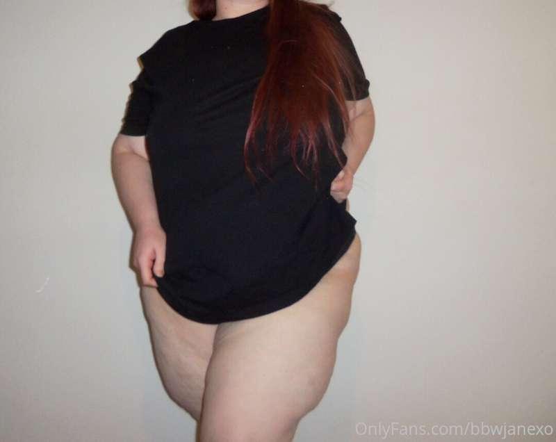 Just a t-shirt and panties kind of moment. You get to see a ..