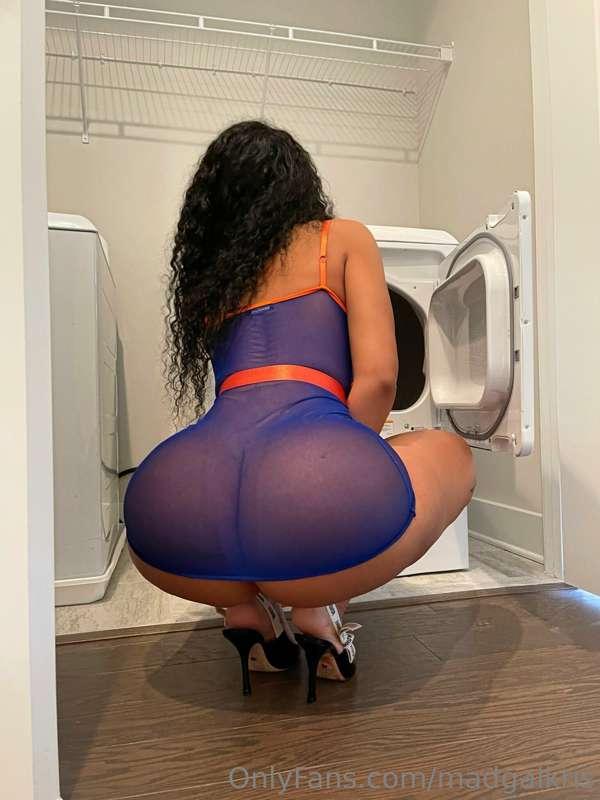 if we lived together, could i do your laundry wearing this??..