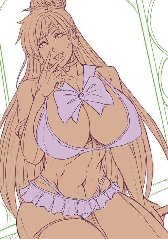 Vote 73 : Sailor Pluto [Sketch / SFW]