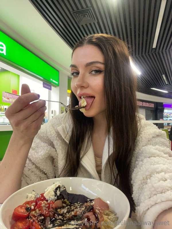 I love going to different restaurants, trying different dish..