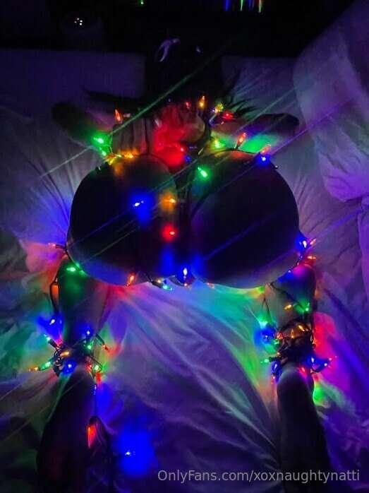 Tangled in lights, waiting for you to turn me on 🔥🎄 Are you ..