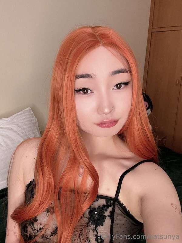 I got a thought that this wig gives me Spice and wolf vibes🦊..