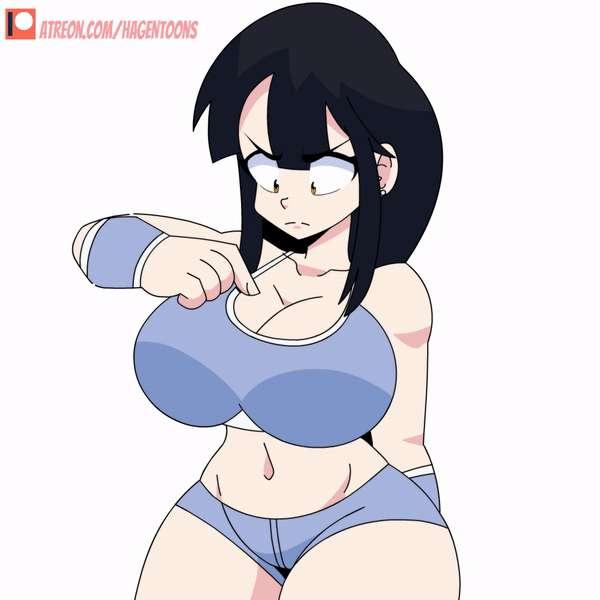 Audrey in the Gym 