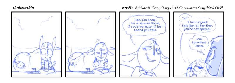 shallowskin Strip #6 - Sketch