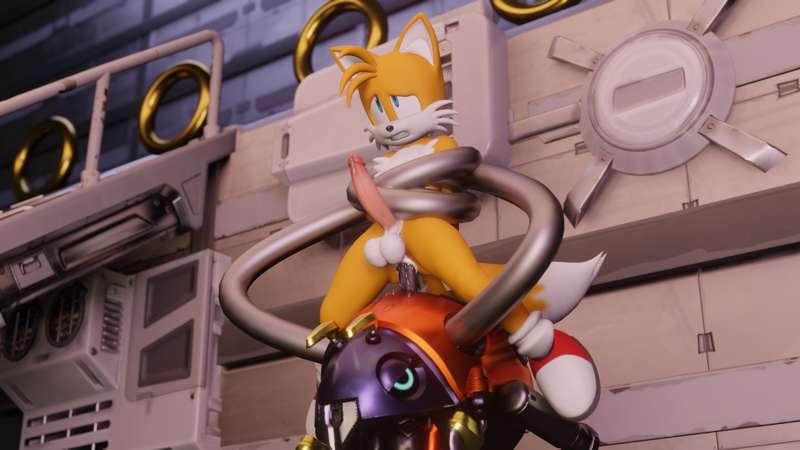 Tails vs Motobug