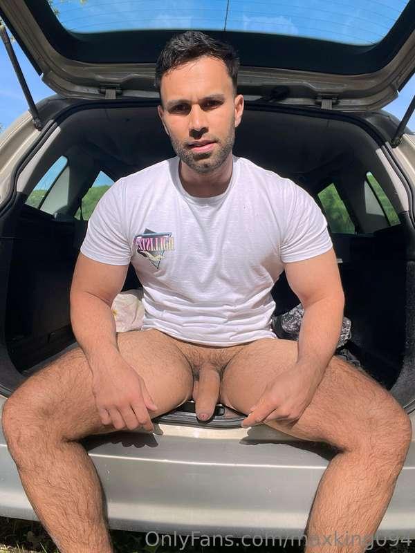 In the back of the car looking like this, what's the first t..