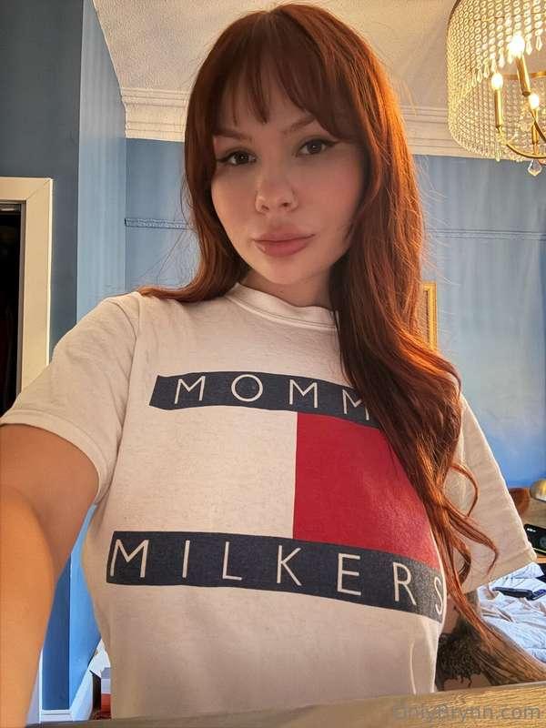 the rumors are true...my mommy milkers are always available ..