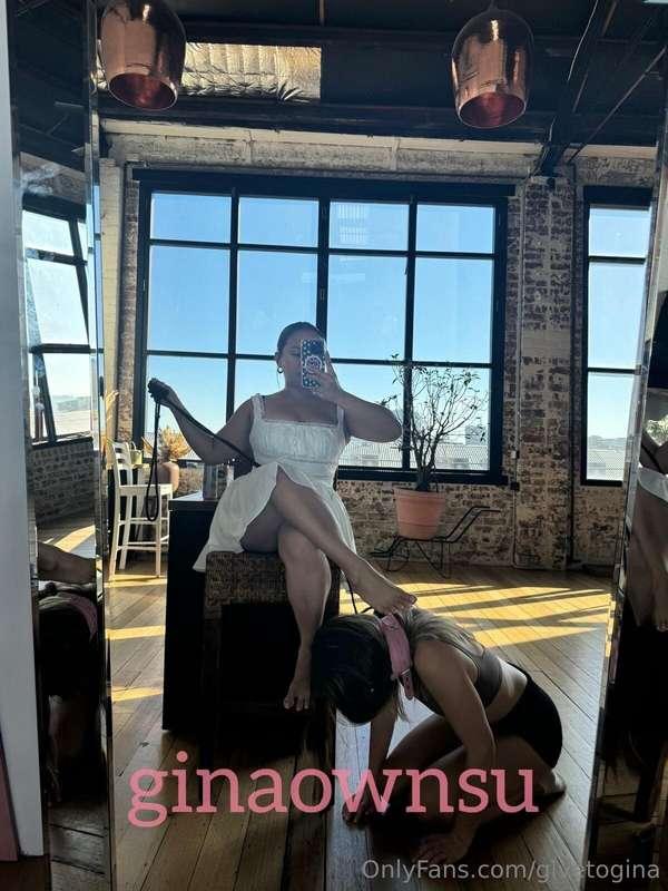 More footage of my pathetic little foot slut humiliating her..