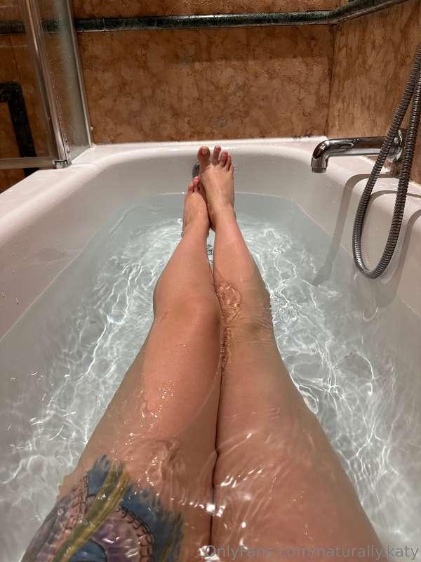 All good days end with a bath 🛁