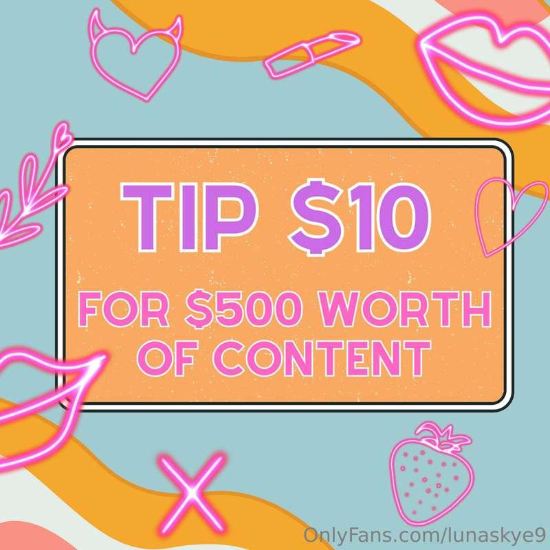 Grab $500 worth of content for only $10!