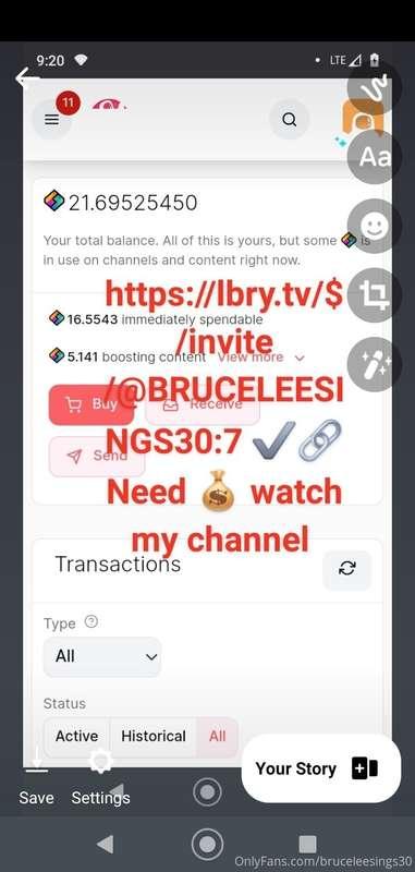https://lbry.tv/$/invite/@BRUCELEESINGS30:7 🌬️✨⚜️🎥🌐 Ok fans ..