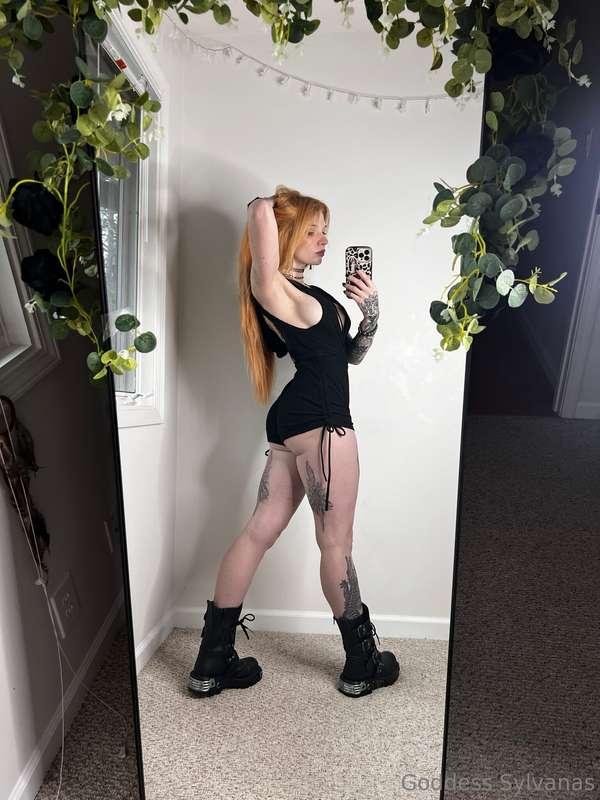Stick your tongue out, and start at my boots .