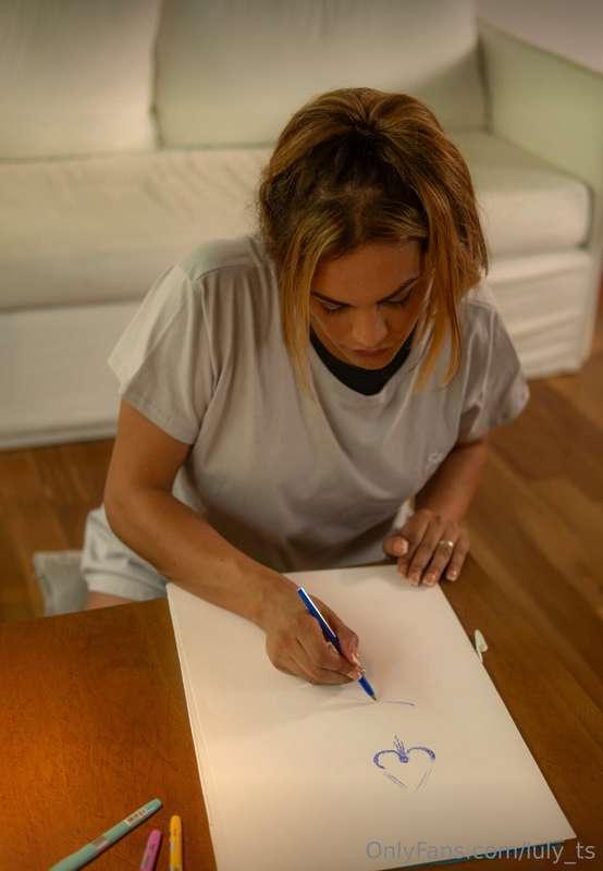 Today, my morning is dedicated to my creativity. I absolutel..