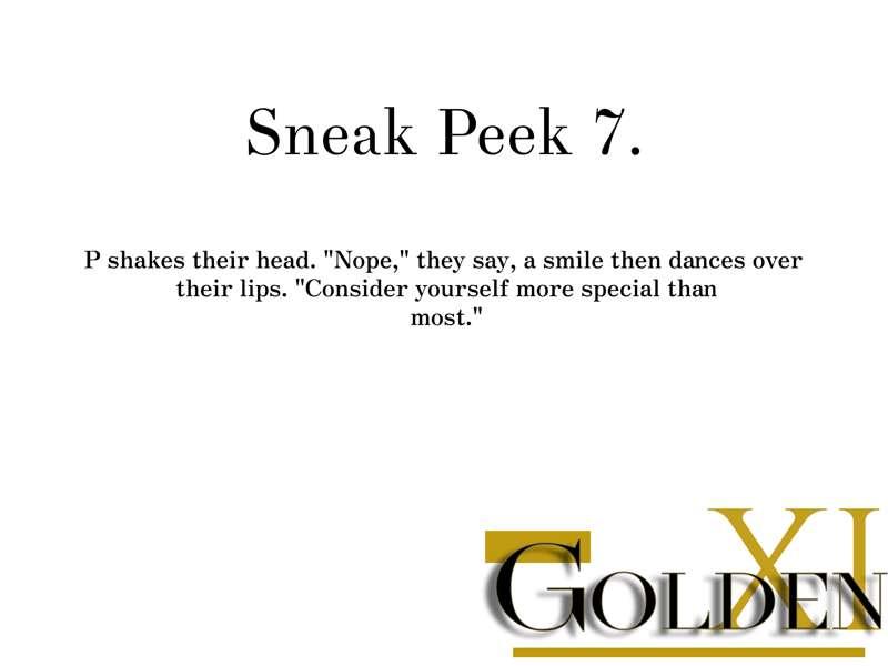 Sneak Peek — 7.