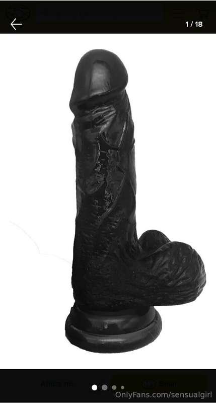 Help me buy my first black dildo love and I'll give you my f..