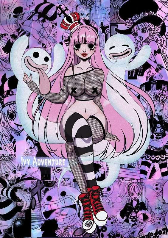 Perona from One Piece ♥ art by me 👻