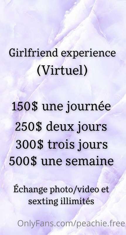 Tu aimerais que je sois ta "girlfriend"😏?