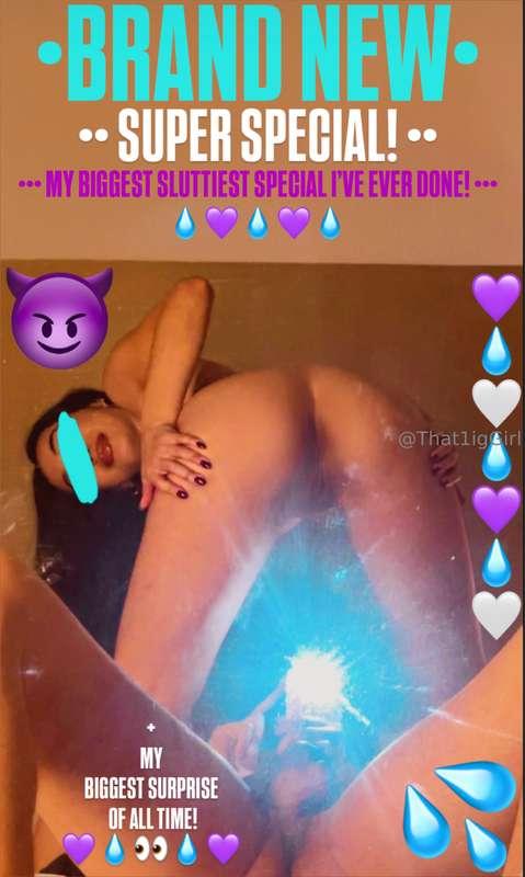 💧😈 BRAND NEW! 😈💧 💜💧ENDING THE WEEKEND WITH THE BIGGEST + CRA..