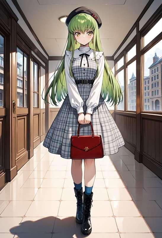 ブリタニア人の素晴らしさを教育されるC.C.　63枚(zip, pdf有り)