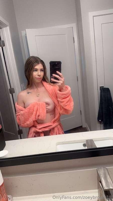 Bathroom counter or shower? 😈
