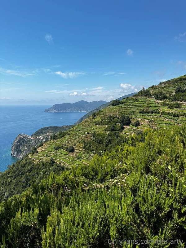 A view that inspires me. And in the second photo, the view t..