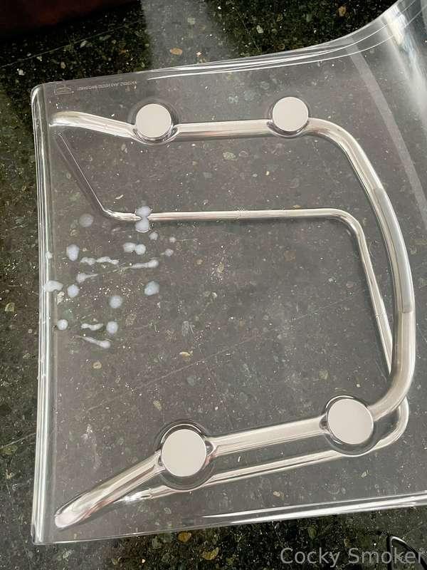 Así dejé la silla después de la super corrida de esta mañana..