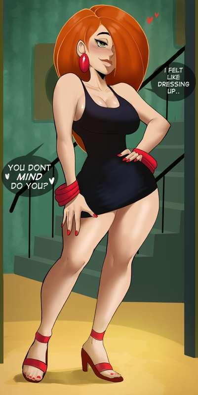 Black Dress Kim Possible!