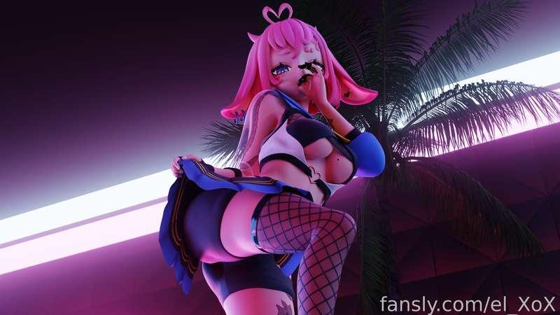 Filled condoms on anime girl thighs, check 😜✅
Ready for another round?~

Subscribe Tier 2 Cummy Bunny 🐰💙 or pay $15 to see 5 more photos!! 🥵
#hentai #renders #blender